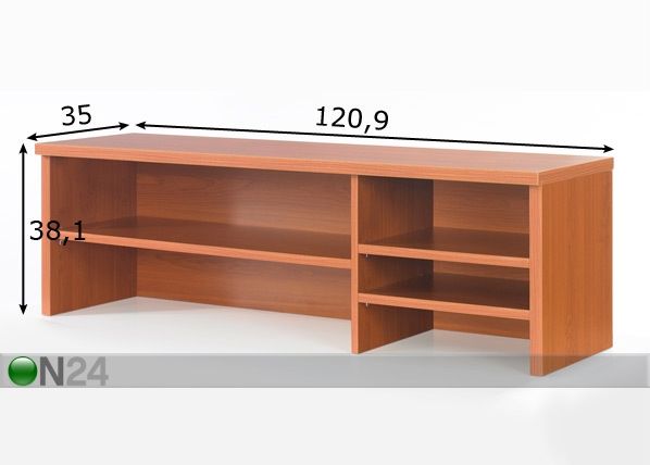 Pöytähyllystö 600 PLUS mitat