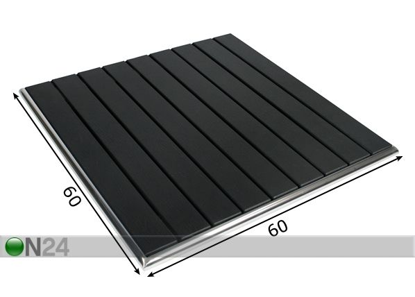 Pöytälevy 60x60 cm mitat