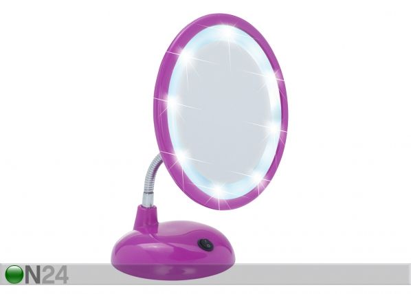 Pöytäpeili LED, violetti