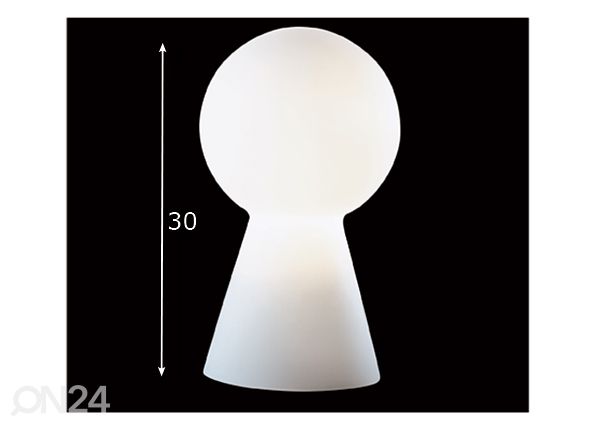 Pöytävalaisin BIRILLO TL 1 small mitat