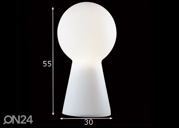 Pöytävalaisin BIRILLO TL1 big mitat