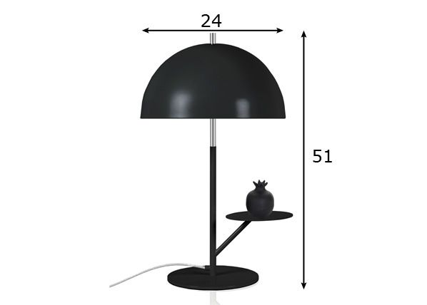 Pöytävalaisin BUTLER mitat