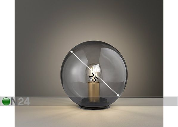 Pöytävalaisin Dini Ø 25 cm mitat