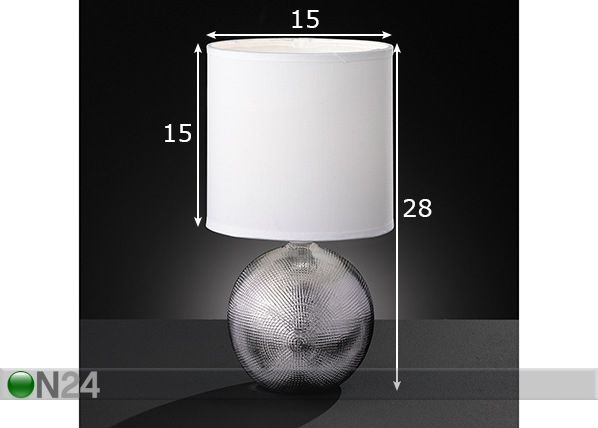 Pöytävalaisin Foro mitat