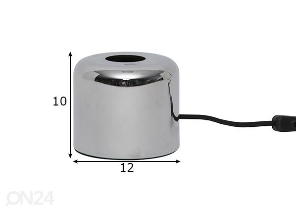 Pöytävalaisin Glans mitat