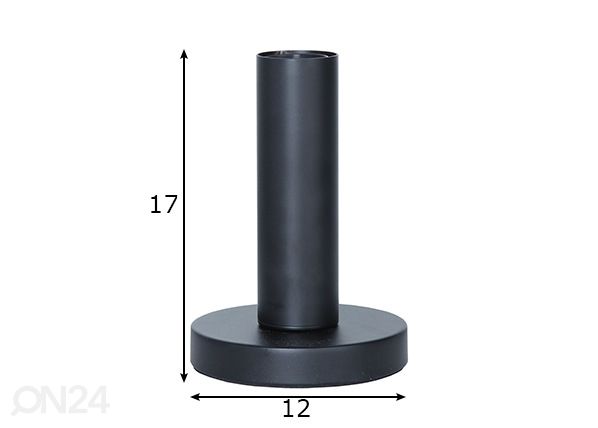 Pöytävalaisin Glans mitat