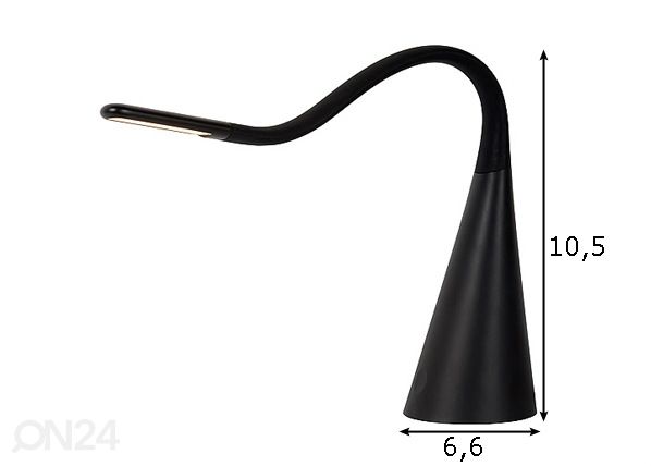 Pöytävalaisin Goody mitat