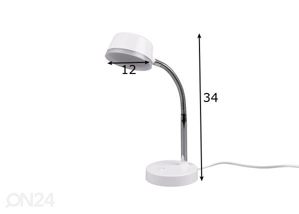 Pöytävalaisin Kiko mitat