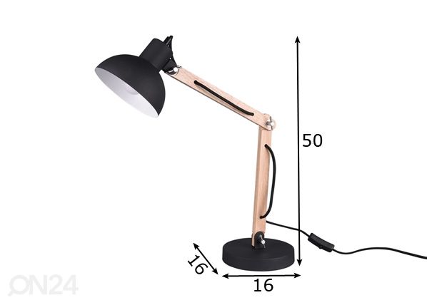 Pöytävalaisin Kimi mitat