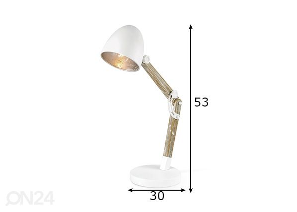 Pöytävalaisin Petto mitat