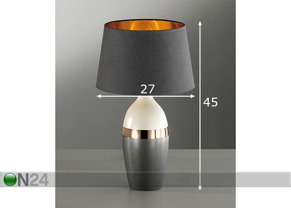Pöytävalaisin Tone mitat