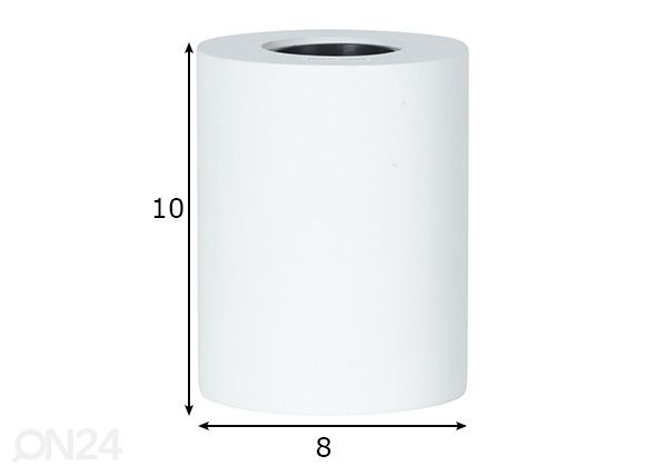 Pöytävalaisin TUB mitat