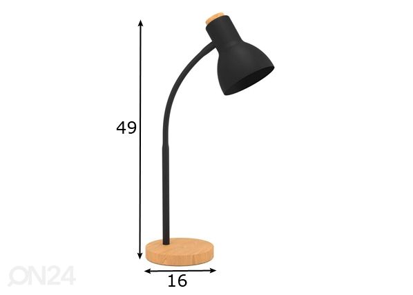Pöytävalaisin Veradal mitat