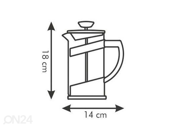 Pressopannu Tescoma Teo 0,6 L mitat