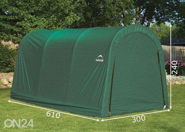 Pressutalli 3x6,1 m mitat