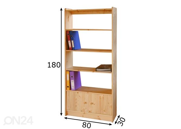 Puinen hyllykkö mitat