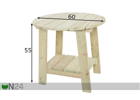 Puinen parvekepöytä mitat