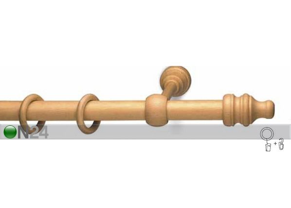 Puinen VERHOTANKO 220 cm