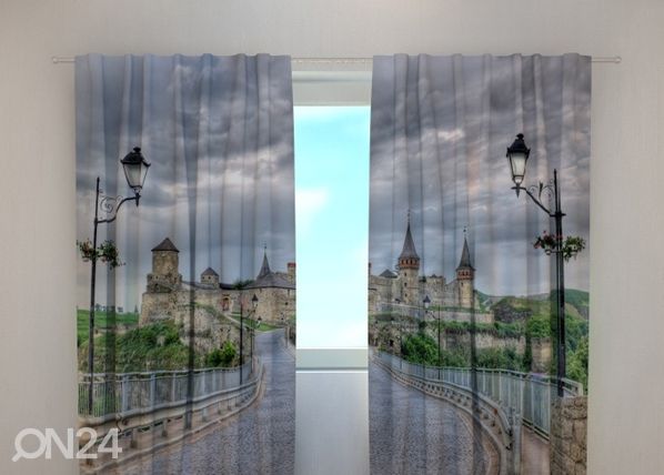Puolipimentävä verho KAMIANETS-PODILSKYI CASTLE 240x220 cm