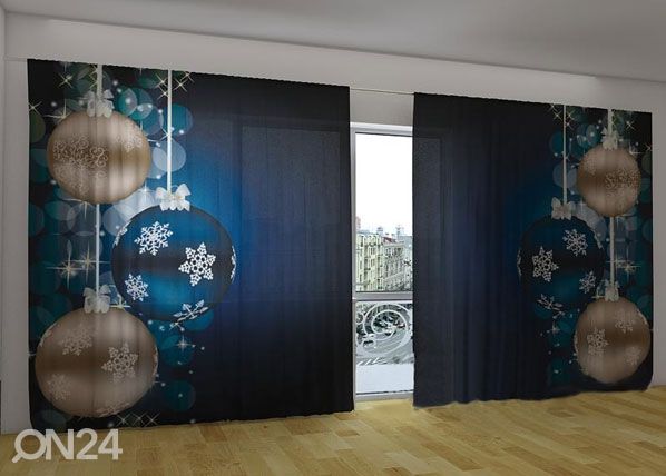 Puolipimentävä verho NEW YEAR SHINE 360x230 cm