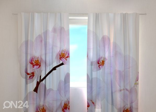 Puolipimentävä verho SNOW-WHITE ORCHID 240x220 cm