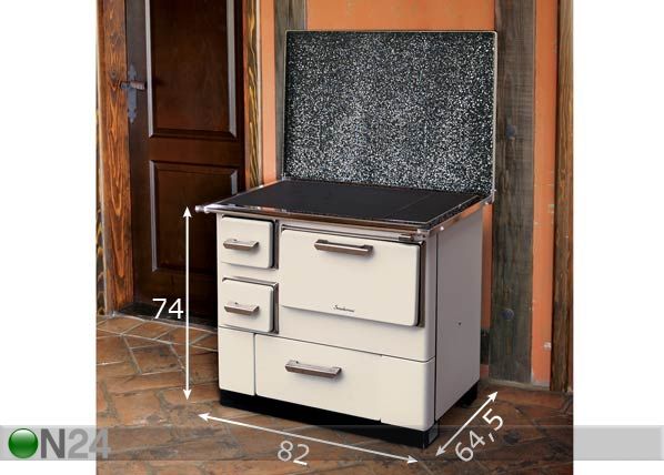 Puuhella MBS7 mitat