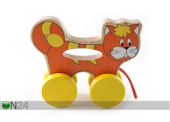 Puulelu KISSA, naru ja kädensija