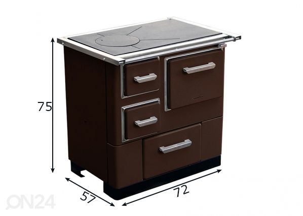 Puuliesi MBS3 mitat