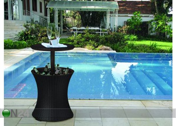 Puutarhabaari KETER COOL BAR RATTAN, ruskea