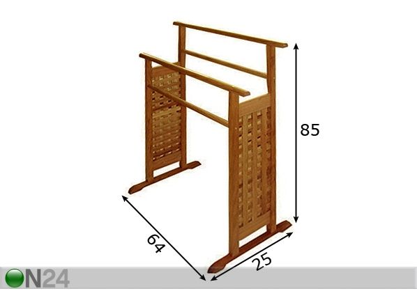 Pyyheteline WALNUT -59 mitat