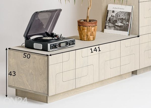 Radis tv-taso Muster 1 mitat
