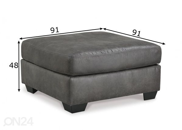 Rahi 91x91 cm mitat