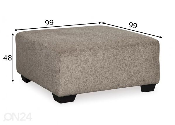 Rahi 99x99 cm mitat