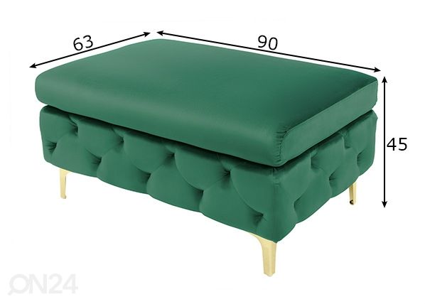 Rahi Modern Baroque mitat