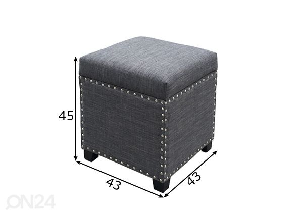 Rahi-säilytystila ALBURY mitat