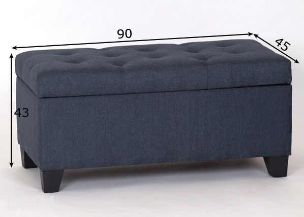 Rahi säilytystilalla mitat