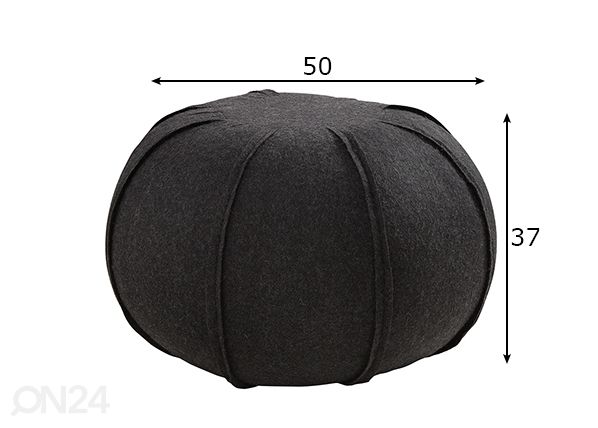 Rahi / söäkkituoli Felt mitat