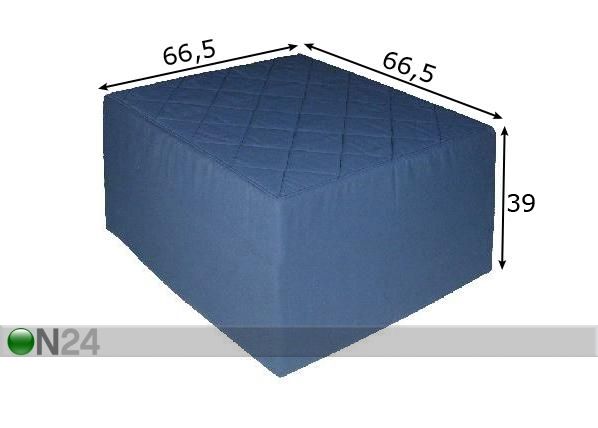 Rahipatja CUBE mitat