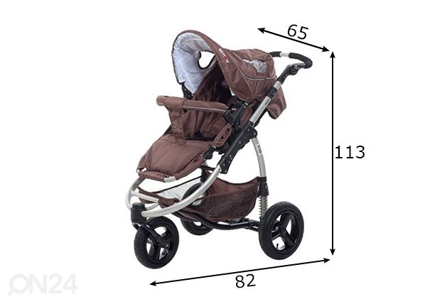 Rattaat BRITTON 3STYLE² mitat