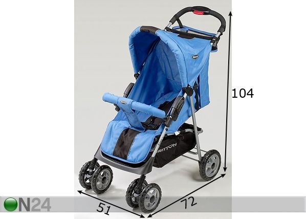 Rattaat BRITTON EASY mitat
