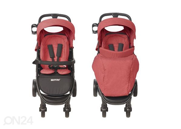 Rattaat BRITTON HELIX punainen