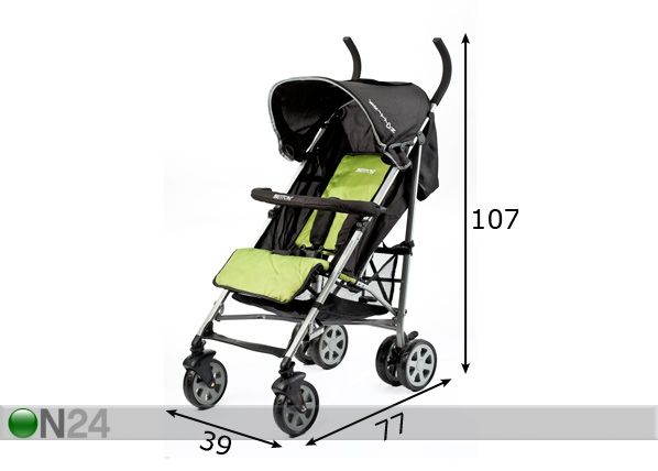 Rattaat BRITTON® LIVERPOOL mitat