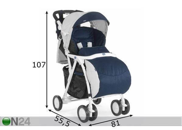 Rattaat CHICCO SIMPLICITY TOP KLABBER mitat