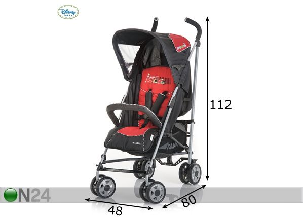 Rattaat DISNEY TURBO DELUXE CARS II mitat