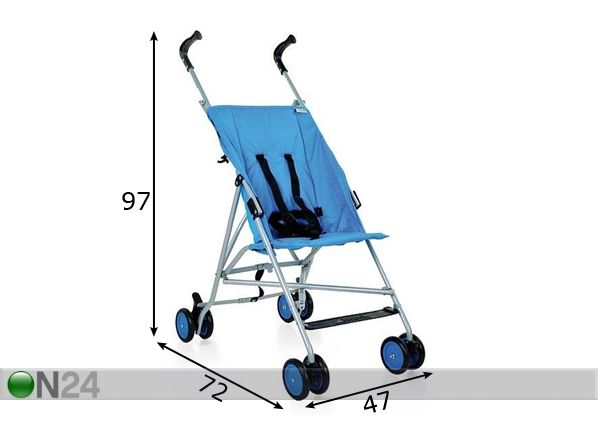 Rattaat GO-S blue mitat