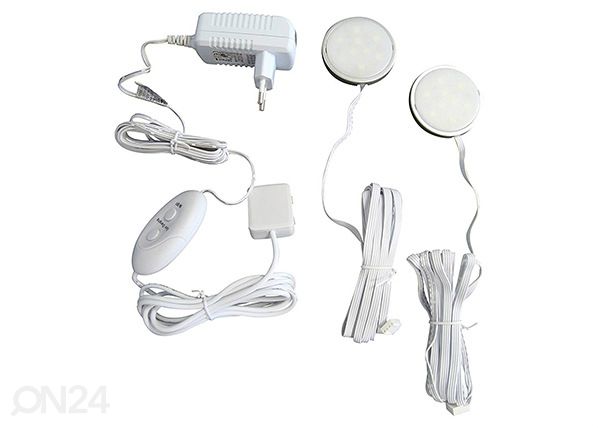 RGB LED-valaistus hyllyn alle, 2 kpl