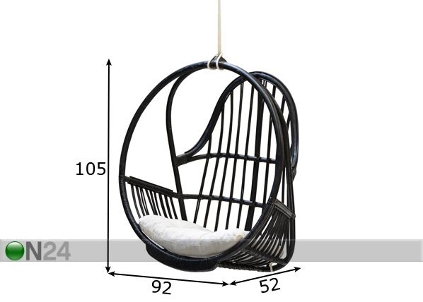 Riippukeinu RIO mitat