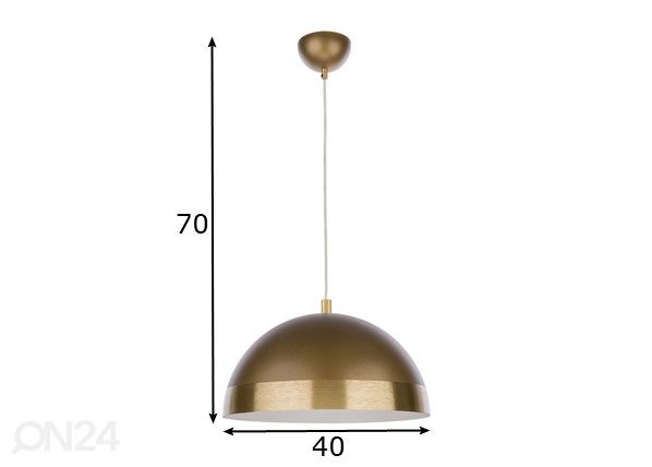 Riippuvalaisin CADIL Ø40 cm mitat