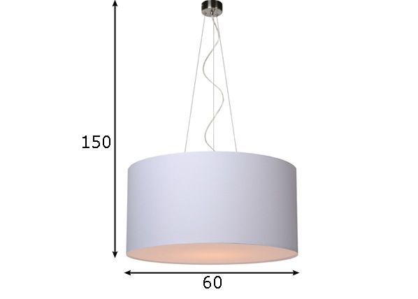 Riippuvalaisin Coral mitat
