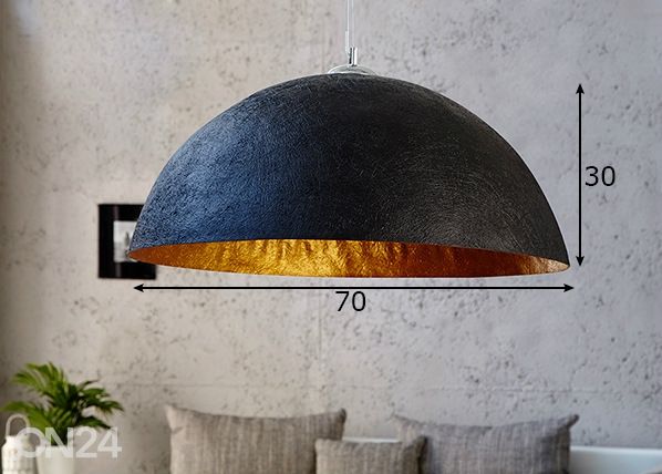 Riippuvalaisin Glow, Ø 70 cm mitat